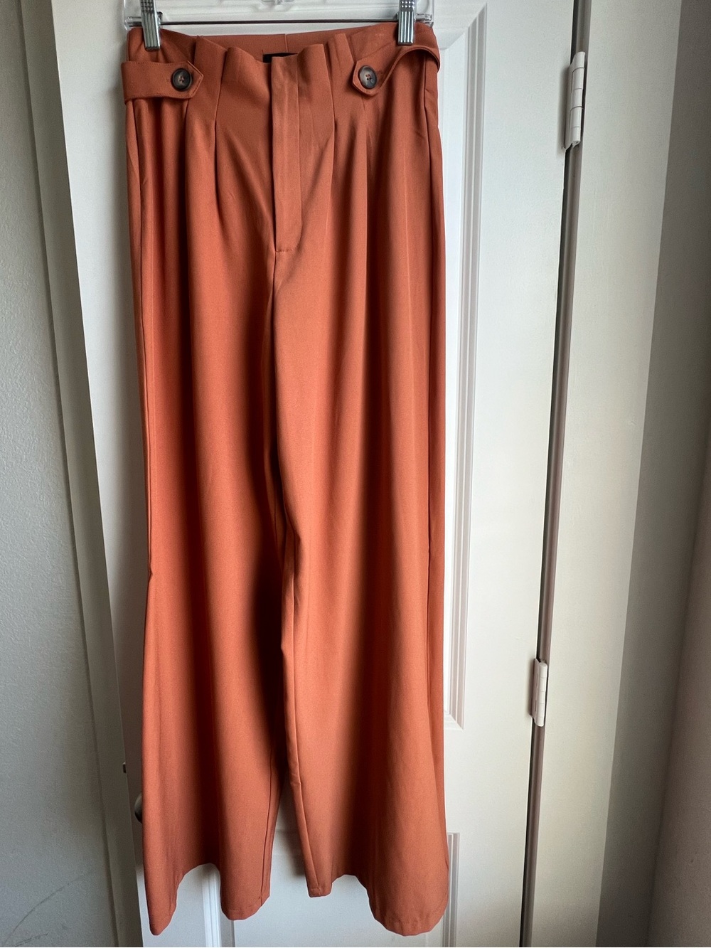Pleated Palazzo Pants